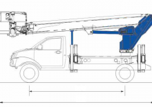 Nacele telescopice montate pe camion Socage ForSte 28T