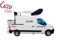 Nacele telescopice montate pe camion Klubb K42p
