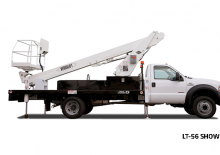 Nacele telescopice montate pe camion Versalift LT-56-NE 
