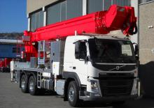 Nacele telescopice montate pe camion Multitel MJ 450