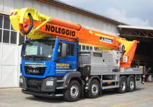 Nacele telescopice montate pe camion Multitel MJ 685