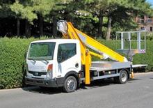Nacele telescopice montate pe camion Multitel MT 182 Alu/AZ