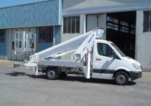 Nacele telescopice montate pe camion Multitel MT 202 AZ