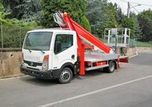 Nacele telescopice montate pe camion Multitel MT 222 AZ