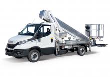 Nacele telescopice montate pe camion Multitel MTE 230 EX