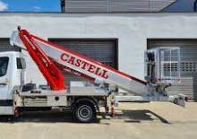 Nacele telescopice montate pe camion Multitel MTE 230