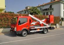 Nacele telescopice montate pe camion Multitel MX 130