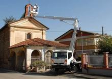 Nacele cu braț articulat montate pe trailer Multitel MX 200 DS