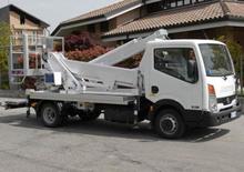 Nacele telescopice montate pe camion Multitel MX 225