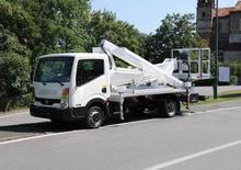 Nacele cu braț articulat montate pe trailer Multitel MX 250