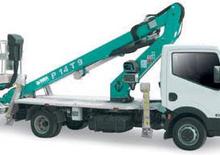 Nacele telescopice montate pe camion Imer P 14 T 9