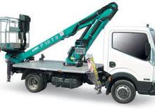 Nacele telescopice montate pe camion Imer P 16 T 9