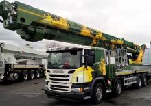 Nacele telescopice montate pe camion Palfinger P 750
