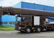 Nacele telescopice montate pe camion Palfinger P 900