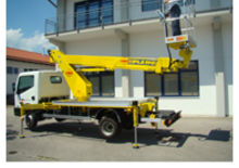 Nacele telescopice montate pe camion SUP PLA 190