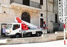 Nacele telescopice montate pe camion SUP PLA 250
