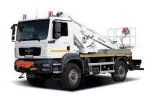 Nacele telescopice montate pe camion Bumar PMT-0180 