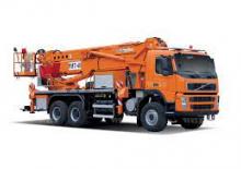 Nacele telescopice montate pe camion Bumar PMT-40