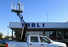 Nacele telescopice montate pe camion ISOLI PT90