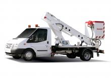 Nacele telescopice montate pe camion Bumar PTM-14E