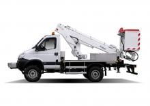 Nacele telescopice montate pe camion Bumar PTM-18E