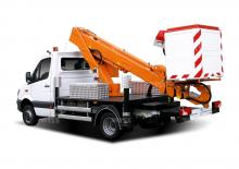 Nacele telescopice montate pe camion Bumar PTM-18E v2 