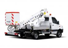 Nacele telescopice montate pe camion Bumar PTM-20E v2