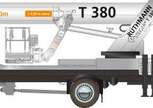 Nacele telescopice montate pe camion Ruthmann T 380
