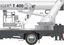 Nacele telescopice montate pe camion Ruthmann T 400