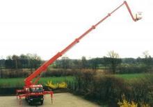 Nacele telescopice montate pe camion Ruthmann T 435