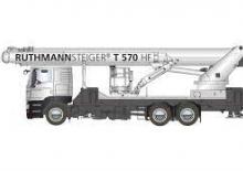 Nacele telescopice montate pe camion Ruthmann T 570 HF
