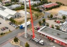 Nacele telescopice montate pe camion Ruthmann T 750 HF