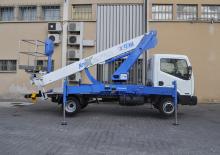 Nacele telescopice montate pe camion Socage T418 forSte