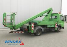 Nacele telescopice montate pe camion BISON stematec TA 20