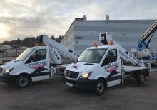 Nacele telescopice montate pe camion Ruthmann TB 220.2