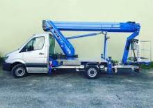 Nacele telescopice montate pe camion Ruthmann TBR 250