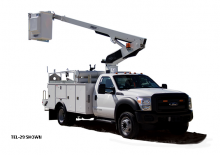 Nacele telescopice montate pe camion Versalift TEL-29-EIH