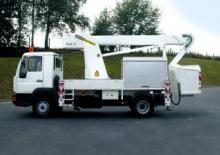 Nacele telescopice montate pe camion Bison-Palfinger TKA 17