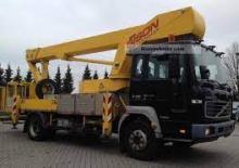 Nacele telescopice montate pe camion BISON stematec TKA 26/185