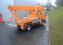Nacele telescopice montate pe camion Bison-Palfinger TKA 35/185 KS