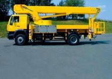 Nacele telescopice montate pe camion Bison-Palfinger TKA 43/18 /KS