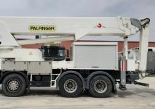 Nacele telescopice montate pe camion Bison-Palfinger TKA 61 KS