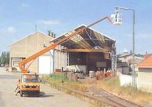 Nacele telescopice montate pe camion Ruthmann TL 140