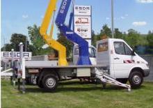 Nacele telescopice montate pe camion Esda TL 1950