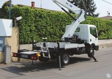 Nacele telescopice montate pe camion CELA TL18