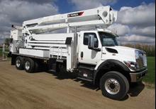 Nacele telescopice montate pe camion Terex TL80