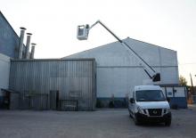Nacele telescopice montate pe camion Movex TLF 11