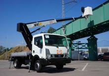 Nacele telescopice montate pe camion Movex TLR 16