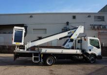 Nacele telescopice montate pe camion Movex TLR 18