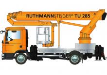 Nacele telescopice montate pe camion Ruthmann TU 285